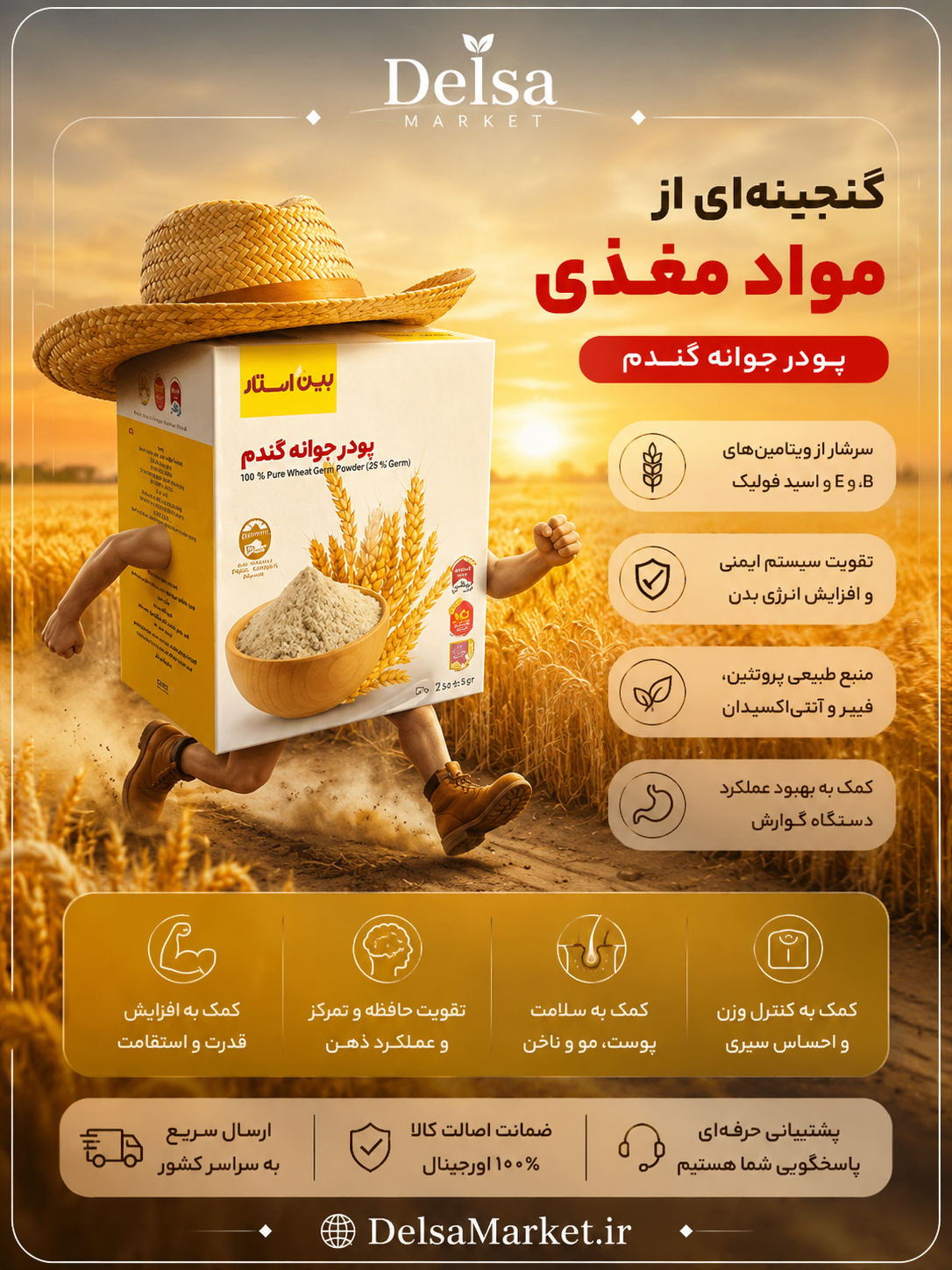تغذیه طلایی🌾