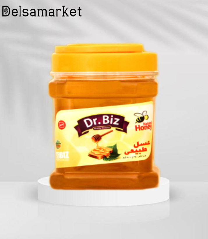 عسل استاندارد ۹۰۰ گرمی D.r Biz | شهد طبیعی و خالص | غنی از ویتامینها و مواد معدنی | اورجینال ارسال فوری